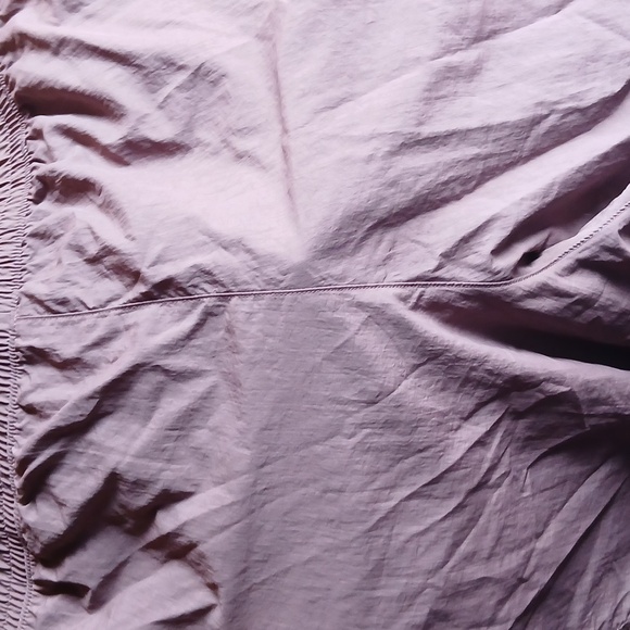 Women's High-Rise Cargo Parachute Pants - All in MotionBrown XL - Picture 4 of 4